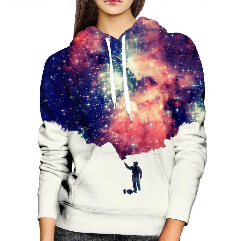 Painting The Universe Womens Hoodie