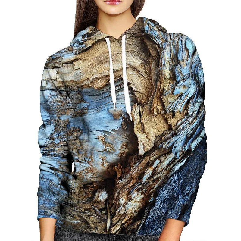 Wood Texture Womens Hoodie