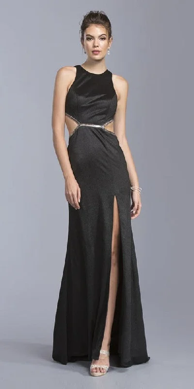 Aspeed L1993 Sleeveless Long Dress with Cut-Out and Slit