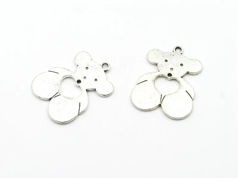 Elegant Jewelry, Exclusive Prices – Shop Now 10 Pcs Antique Silver Bear pendant  jewelry supplies jewelry finding D-3-51