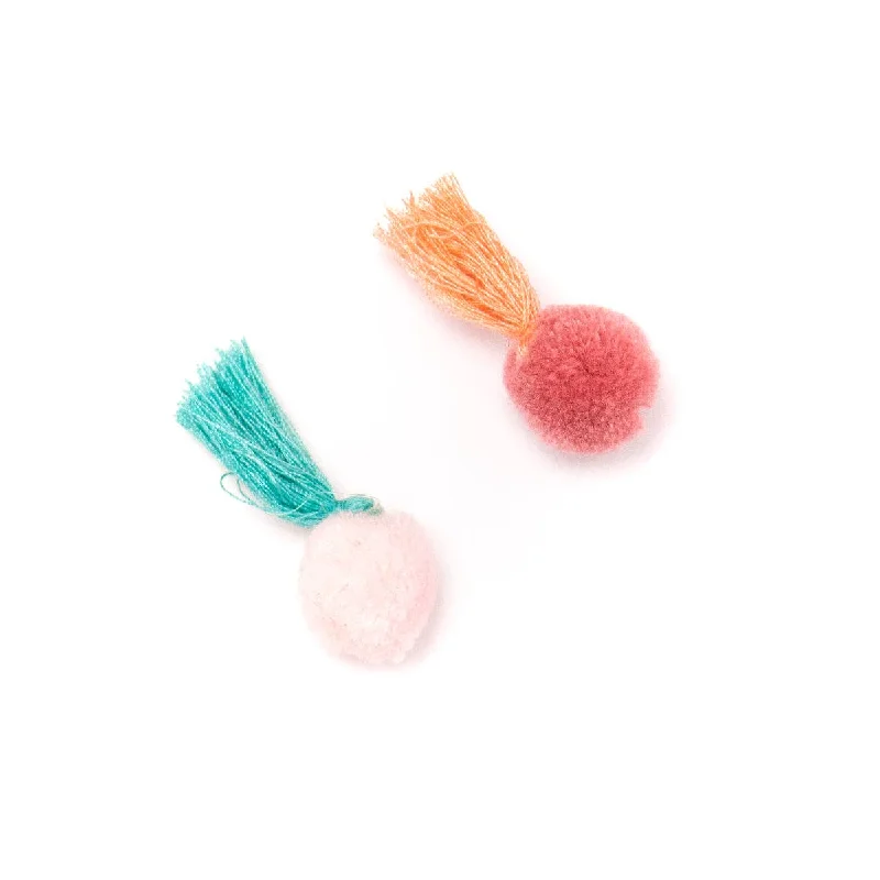 Sparkle On A Budget – Fine Jewelry For Less 10 pcs Small Plush tassel balls, Tassel, Fashion Jewelry Making Supply, Mala Tassel D-3-300