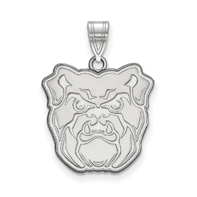 Delicate Crystal Jewelry For Sophisticated Charm 10k White Gold Butler U Large Pendant