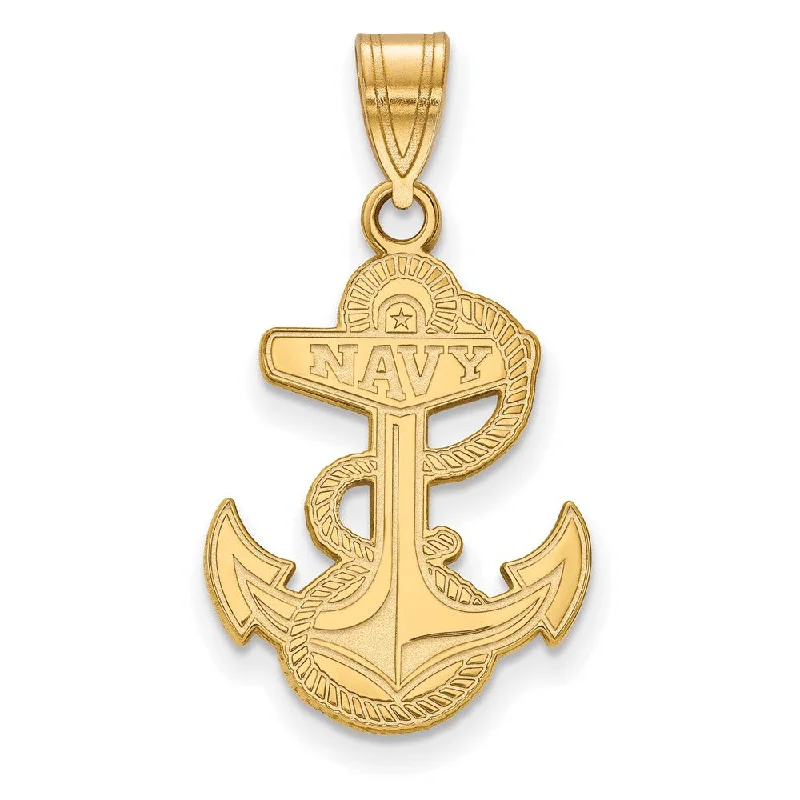 Shop Fine Jewelry With Amazing Deals 10k Yellow Gold U.S. Naval Academy Large Pendant