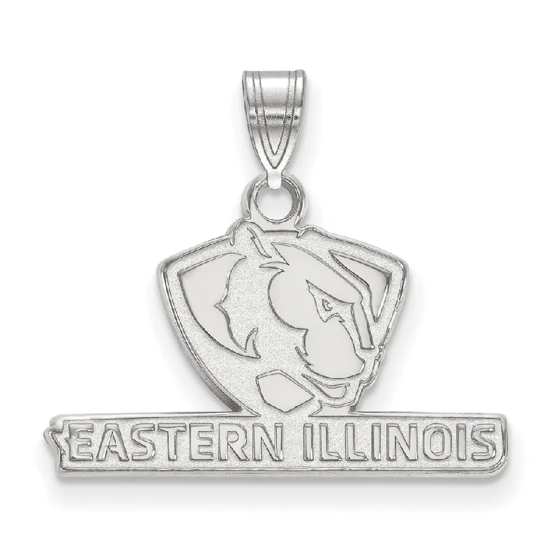 Bestselling Jewelry At Special Promotional Rates 14k White Gold Eastern Illinois U Small Pendant