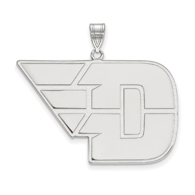 Breathtaking Jewelry At Limited-Time Savings 14k White Gold U of Dayton XL Pendant