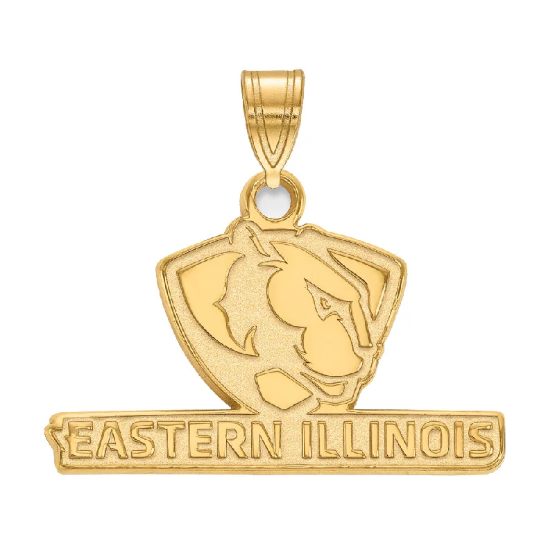 High-Quality Jewelry At A Fraction Of The Cost 14k Yellow Gold Eastern Illinois U Small Pendant