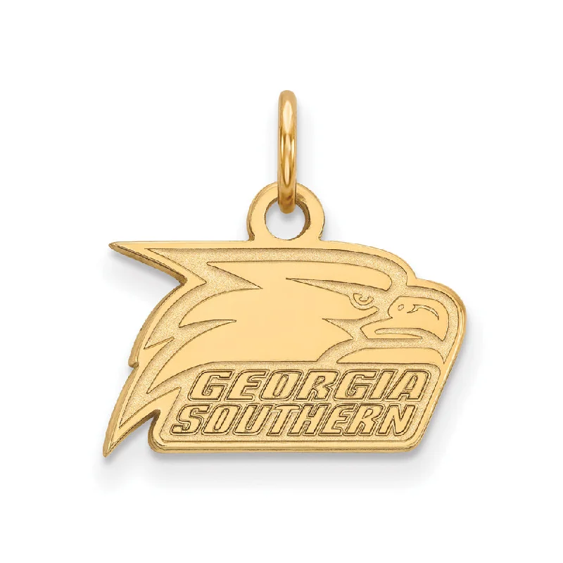 Unmissable Jewelry Clearance – Final Reductions 14k Yellow Gold Georgia Southern U XS (Tiny) Eagles Logo Charm