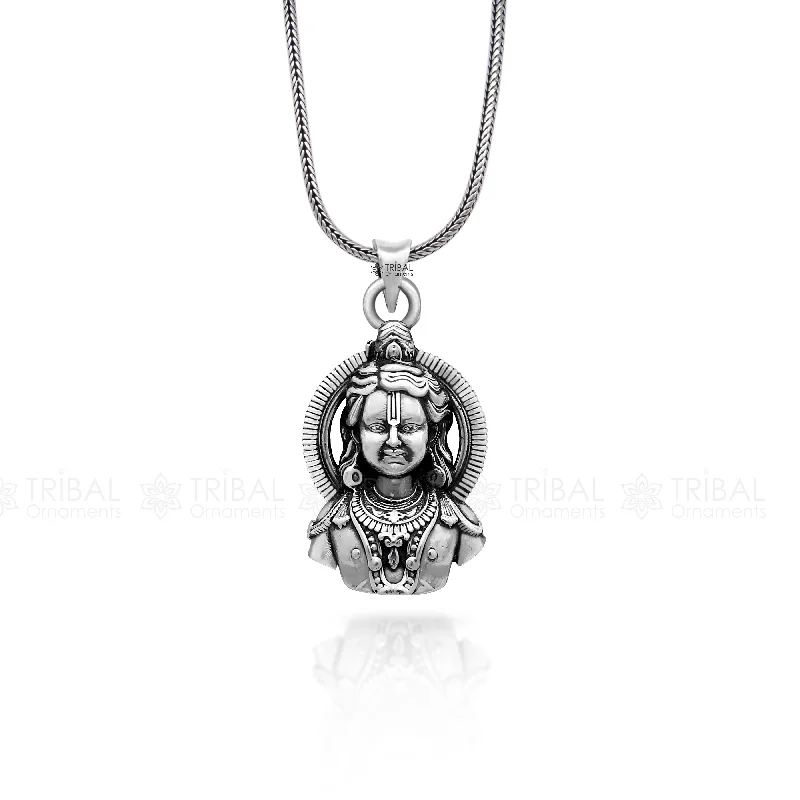 Limited-Stock Jewelry Sale – Once It's Gone, It's Gone 925 sterling silver lord Rama pendant, Ram lalla pendant nsp788