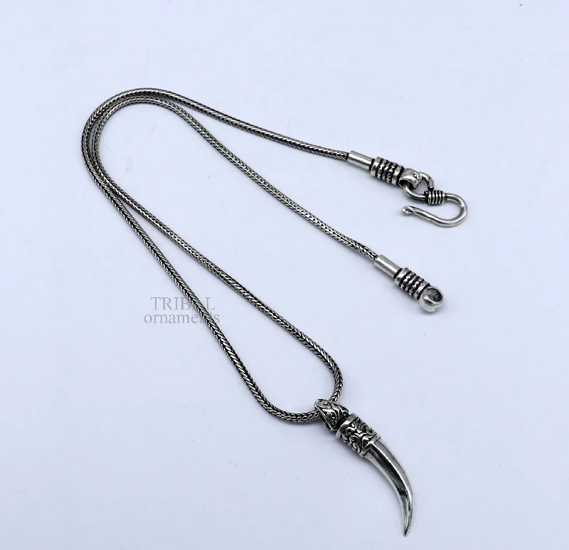 Buy More, Save More – Special Jewelry Discounts Pure 925 sterling silver handmade small sword pendant, amazing designer fabulous pendant unisex divine jewelry ssp1626