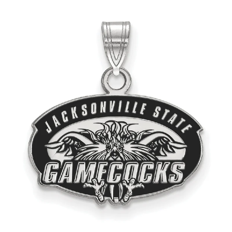 Jewelry Sale – Exclusive Styles At Lower Prices Sterling Silver Jacksonville State Small Enamel Pendant